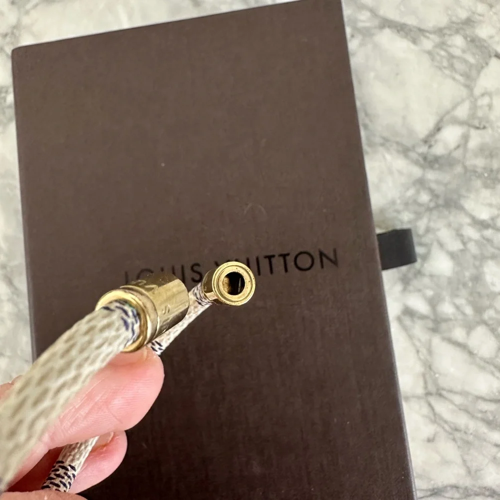 Louis Vuitton keep it damier leather bracelet - Picture 5 of 9